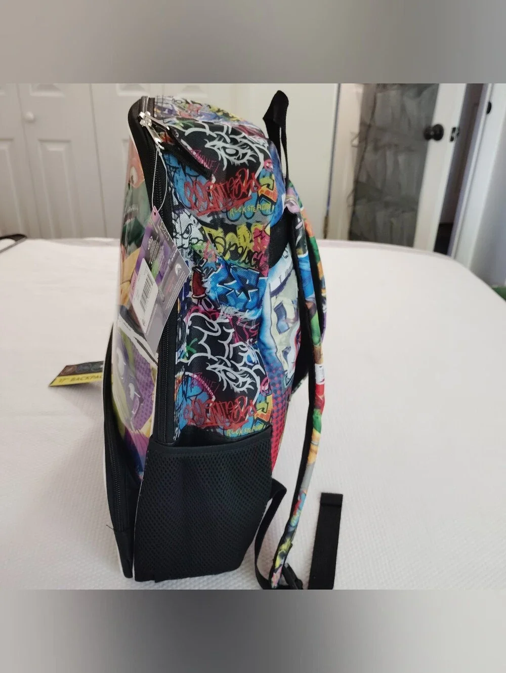 Teenage Mutant Ninja Turtles Backpack Nickelodeon New Michaelangelo 17